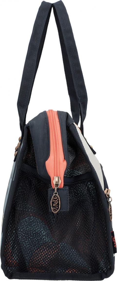 isolierte Henkeltasche Anekke Sixties blau bunt