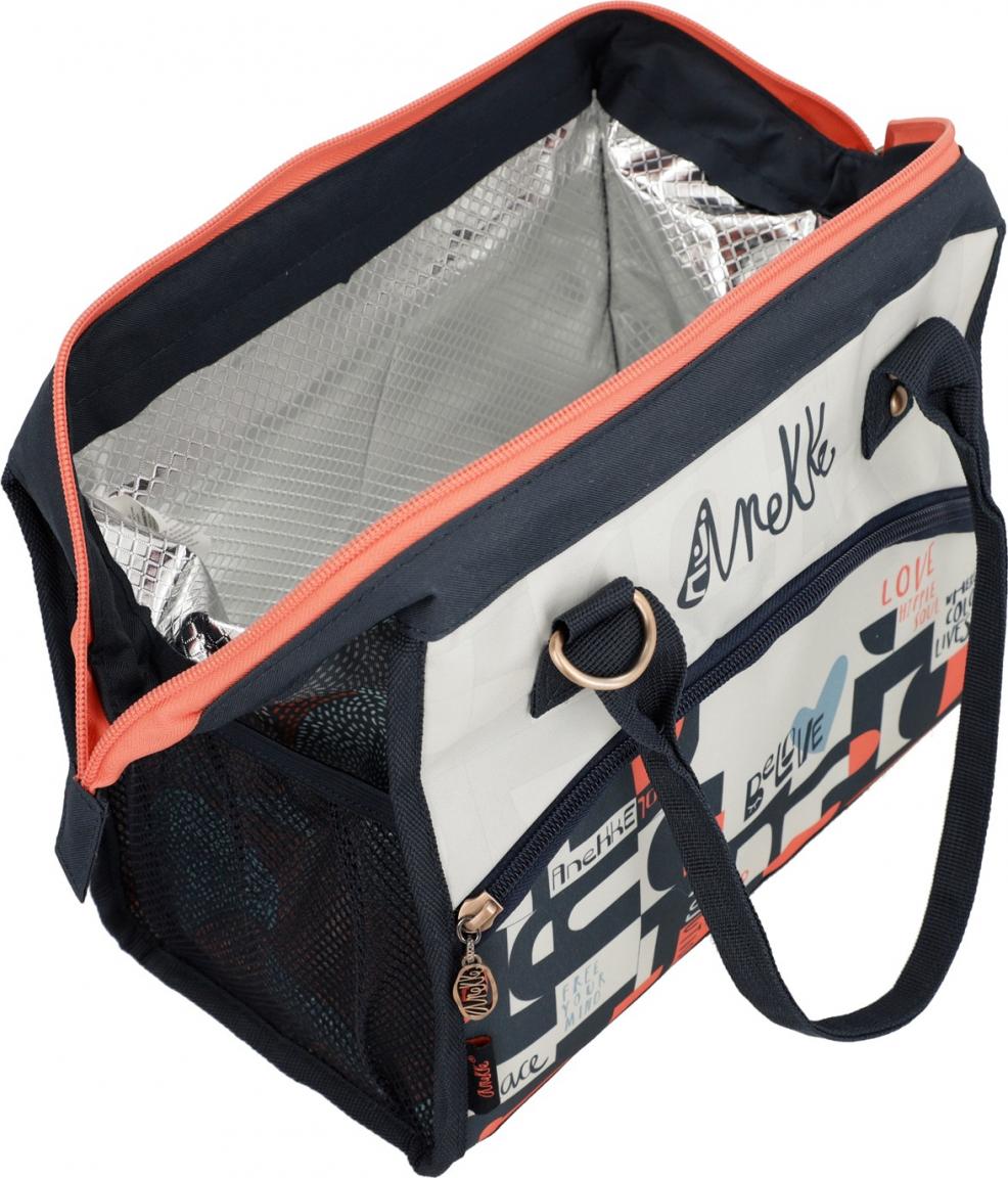isolierte Henkeltasche Anekke Sixties blau bunt