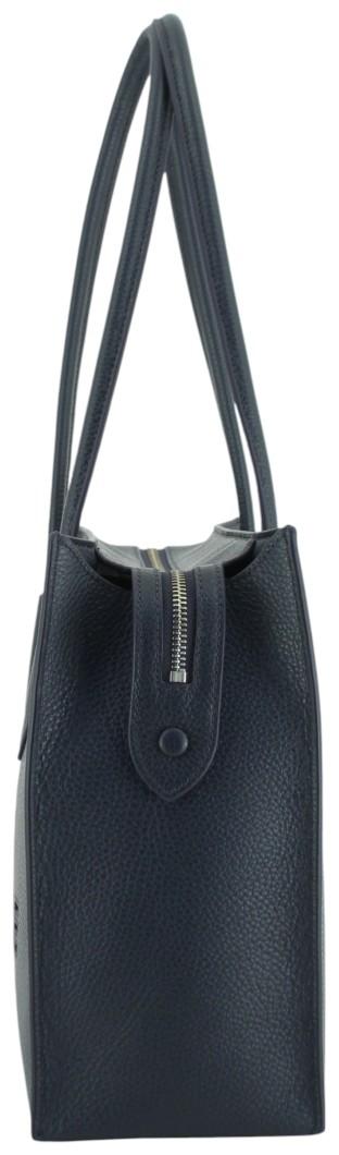 klassisch schwarze Shoppertasche Coccinelle Myrtha Noire
