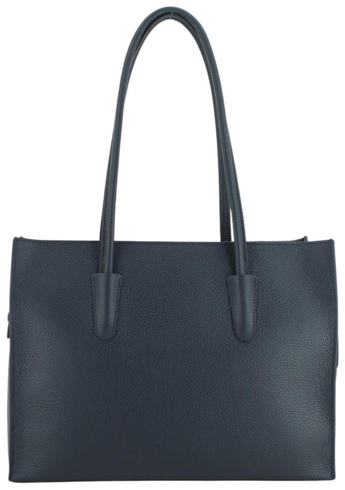 klassisch schwarze Shoppertasche Coccinelle Myrtha Noire