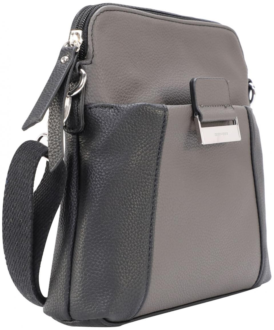 kleine Crossbody Bag Gerry Weber Talking Mix grau schwarz