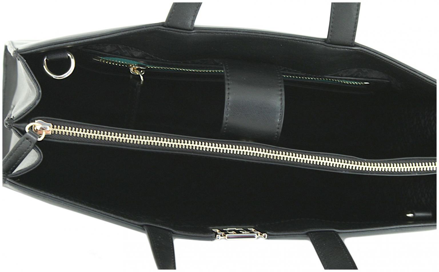 kleine Henkeltasche Tommy Hilfiger Reset grün Mini Tote