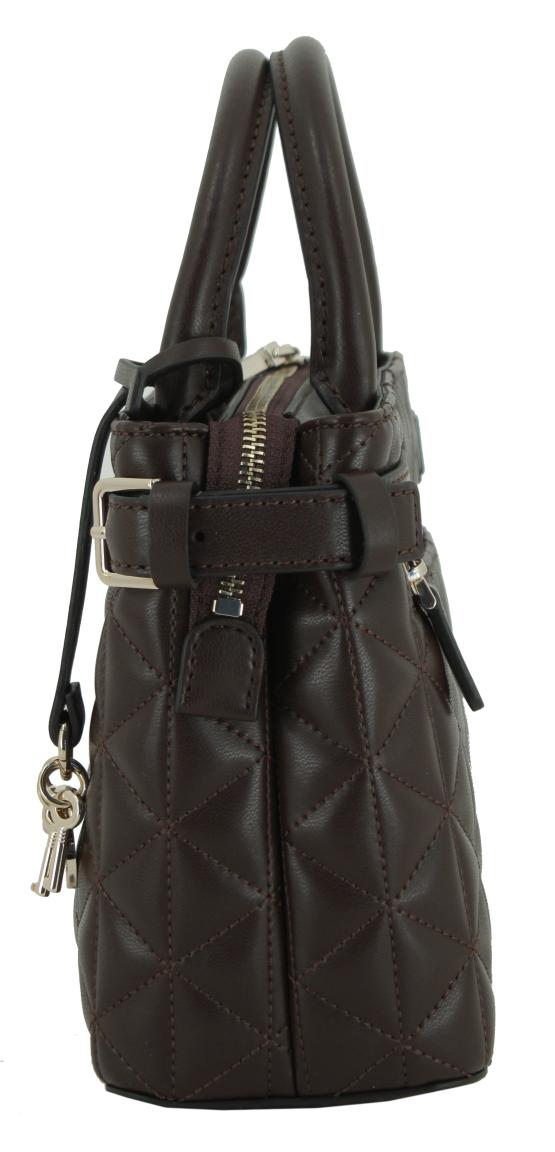 kleine Henkeltasche gesteppt Guess Paisleigh schwarz