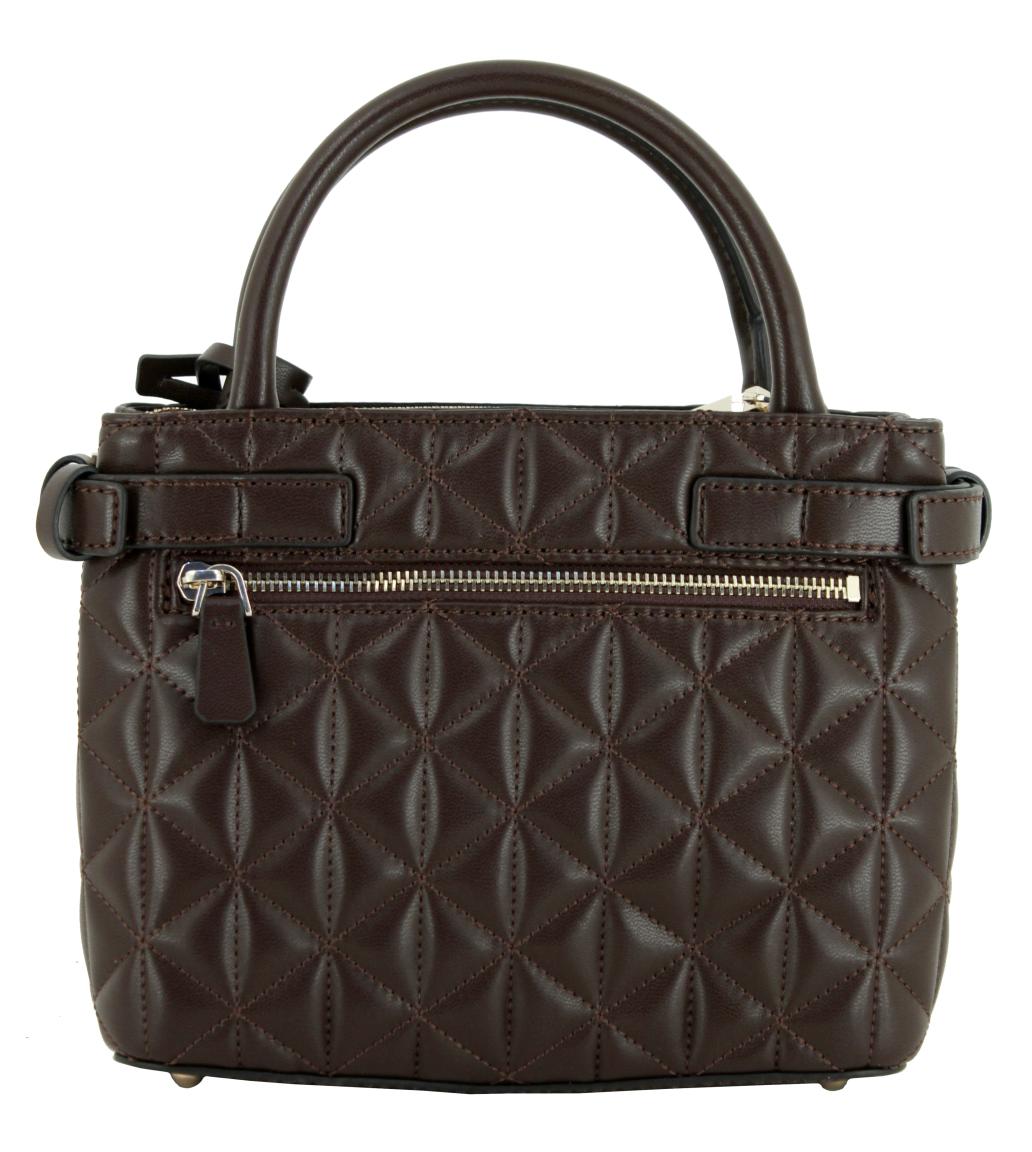 kleine Henkeltasche gesteppt Guess Paisleigh schwarz