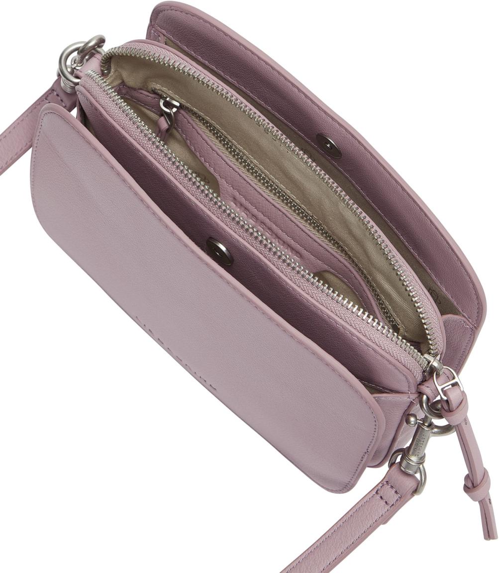 kleine Ledertasche Luka Crossbody S Liebeskind Pale Lavender Lila