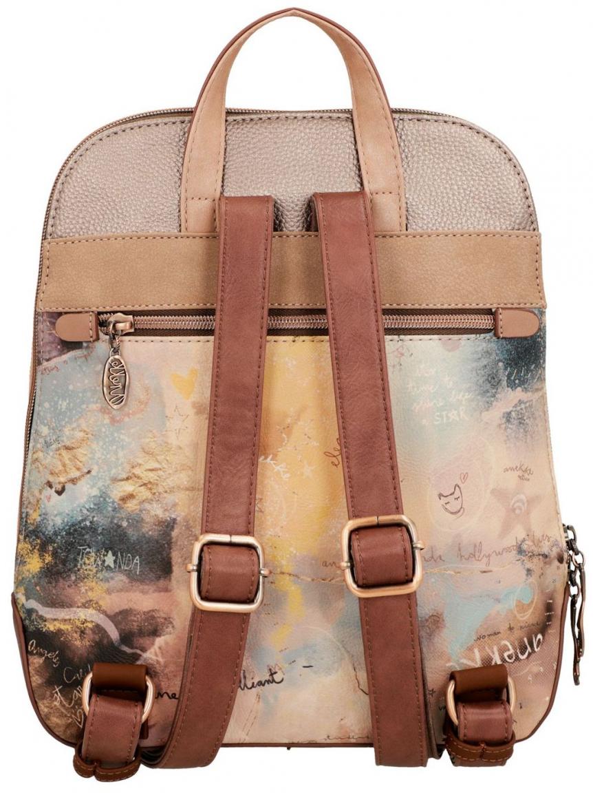 kleiner Freizeitrucksack mit Aufdruck Anekke Hollywood