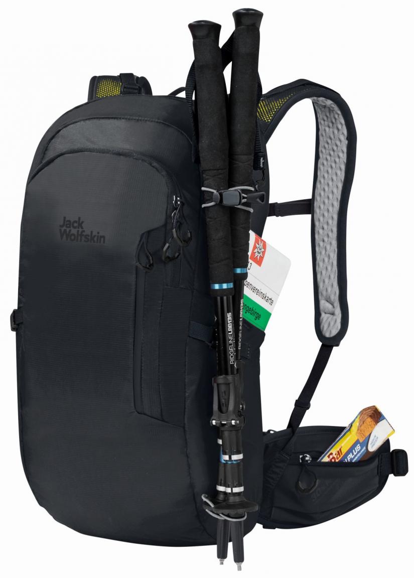 knallig oranger Rucksack Athmos Shape 20 Jack Wolfskin tango Outdoor
