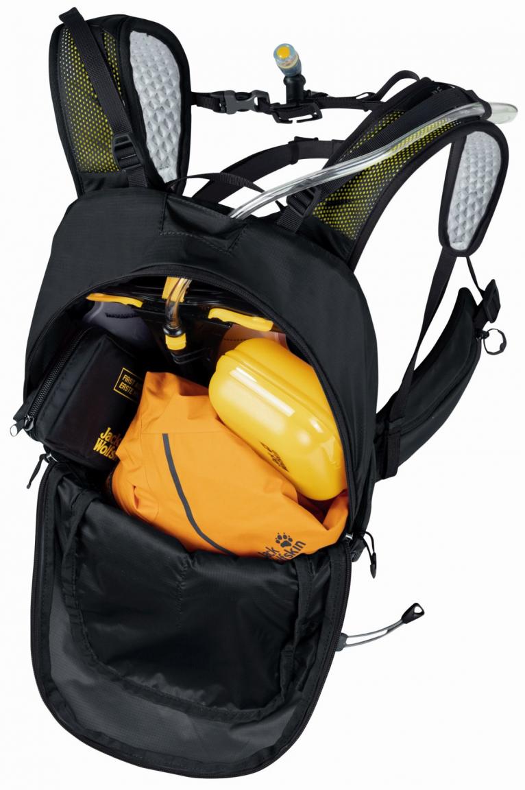 knallig oranger Rucksack Athmos Shape 20 Jack Wolfskin tango Outdoor