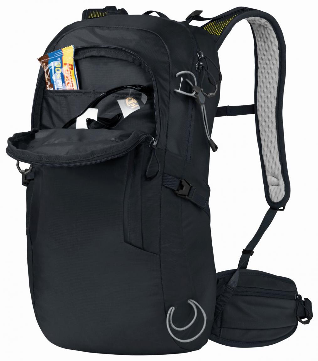 knallig oranger Rucksack Athmos Shape 20 Jack Wolfskin tango Outdoor