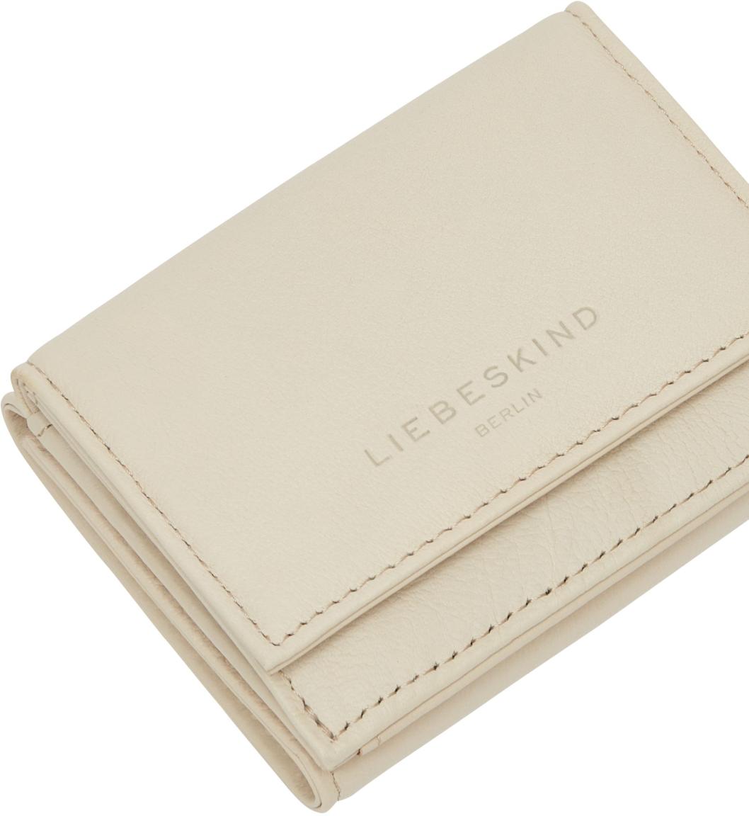 kompakte Klappbörse Liebeskind Lillian Purse M Pearl hellbeige
