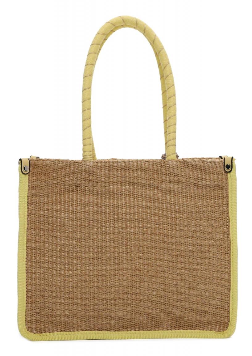 kompakte Sommertasche Suri Frey Kirsty Yellow Minishopper