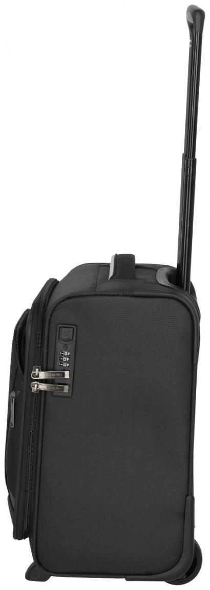 kompakter Rollenkoffer XS 40cm Travelite Jetpack Wings 2 Rad Cabin schwarz