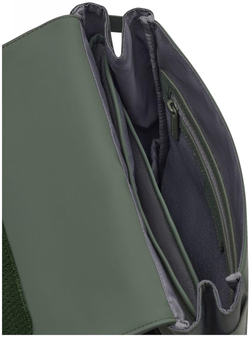 kompakter Technikrucksack Kapten & Son Fyn Dusty Green vegan