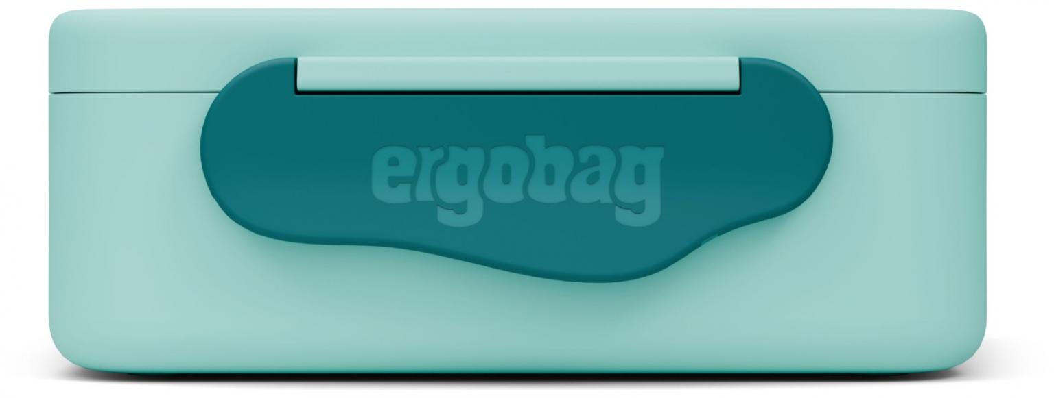 mintgrüne Lunchbox Ergobag Pferde Kunststoff
