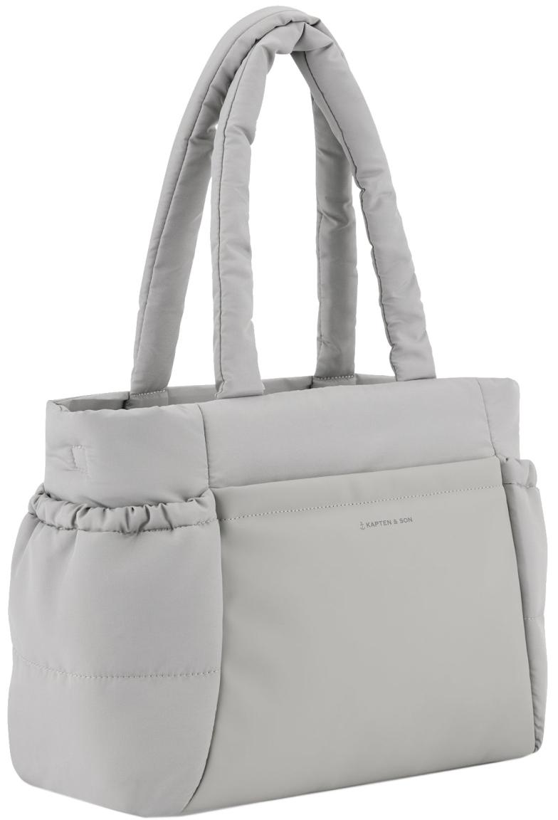 mittelgroße Damentasche Hellvi Medium beige Kapten & Son Cloud Cord Dusty Sand