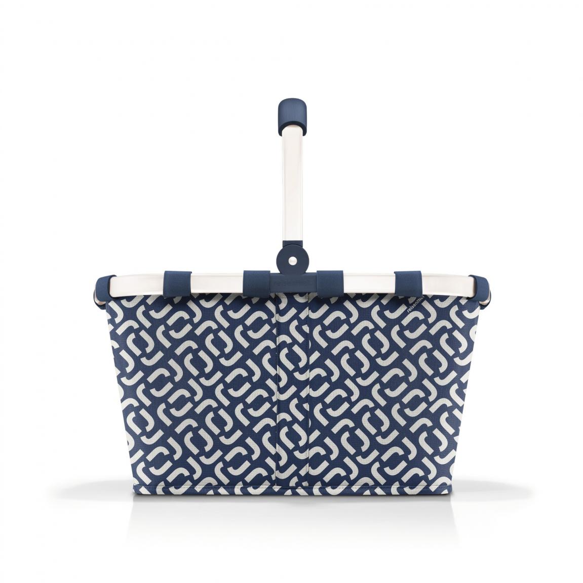 reisenthel Carrybag Frame Signature Navy Logoprint dunkelblau Tragekorb