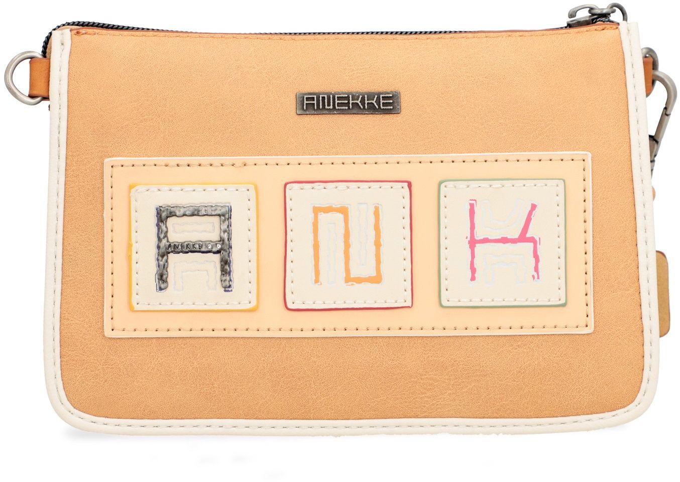 schmale Handtasche Anekke Menire Magic Souls Crossover Handschlaufe Braun