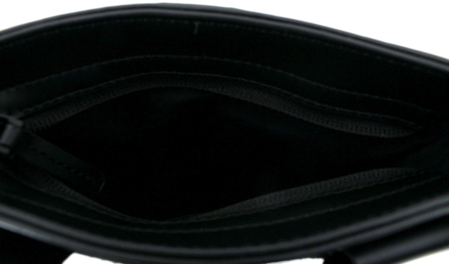 schmale Reportertasche Herren Tommy Hilfiger Commuter Mini Crossover schwarz Brandings