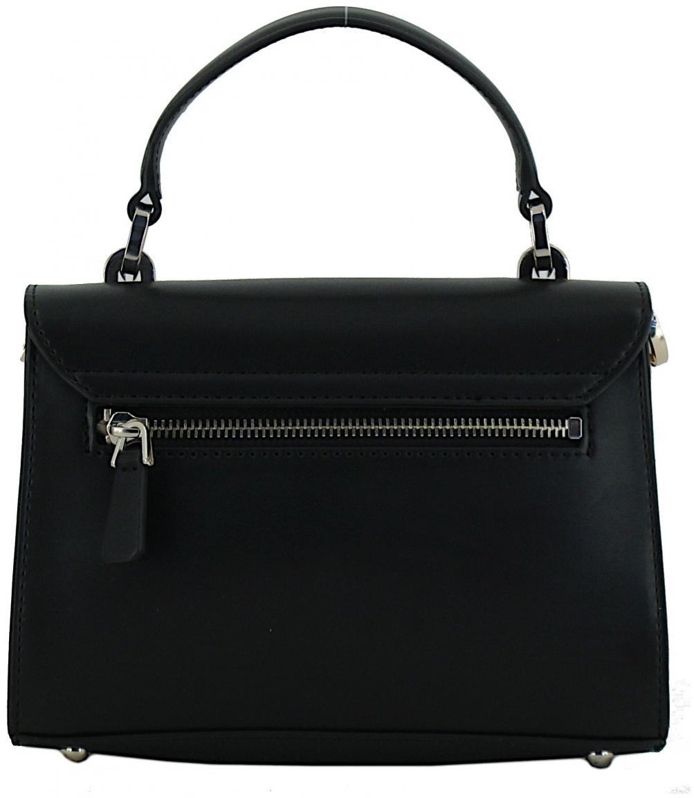 schwarze Überschlagtasche Guess Eco Aldith Mini