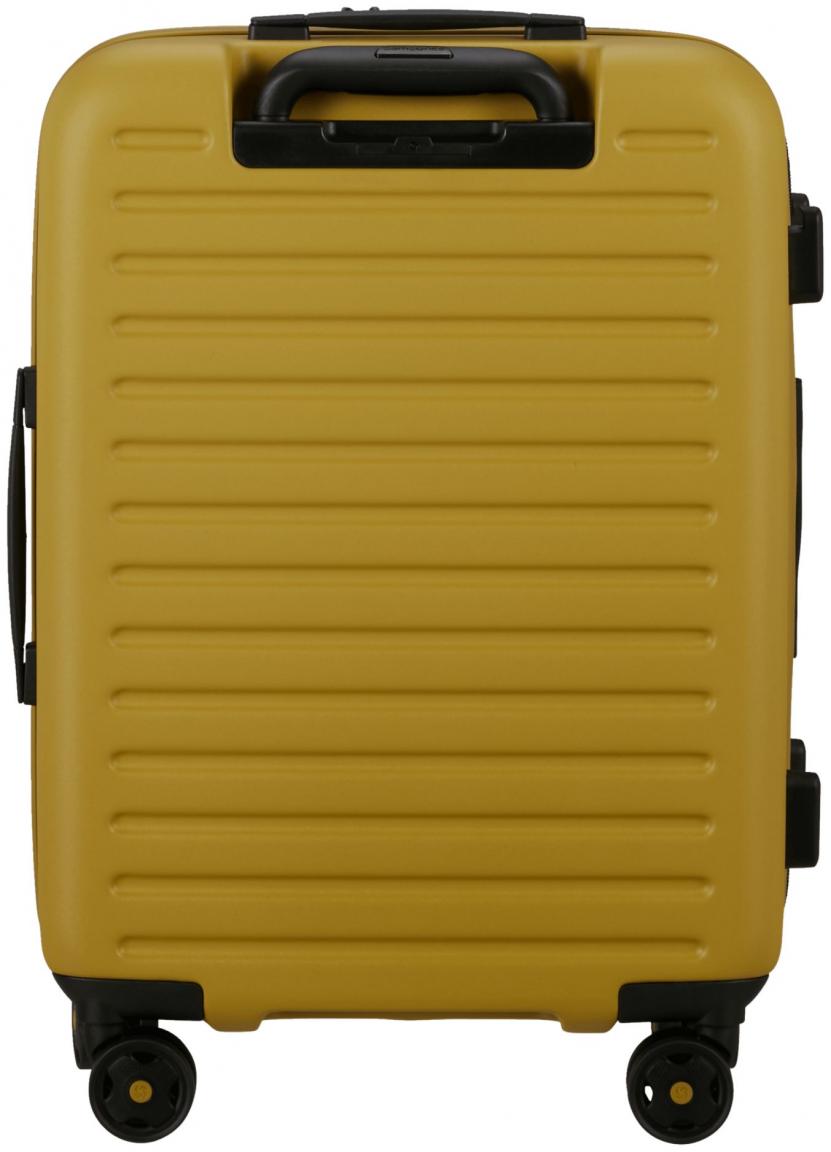 senfgelber Handgepäckkoffer Samsonite StackD Easy Access S 55cm