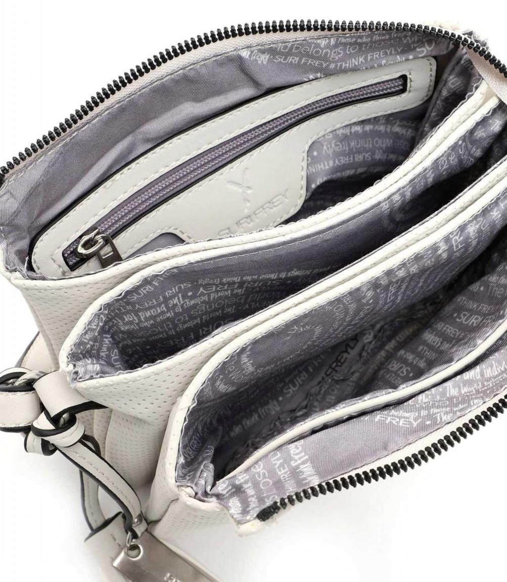 sommerliche Crossovertasche Romy Suri Frey Ecru
