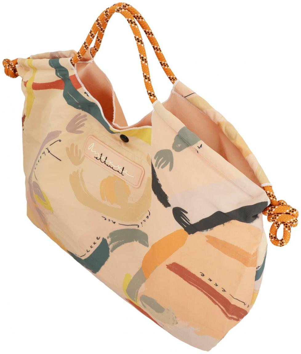 sommerliche Strandtasche orange rosa Anekke Alma Smart
