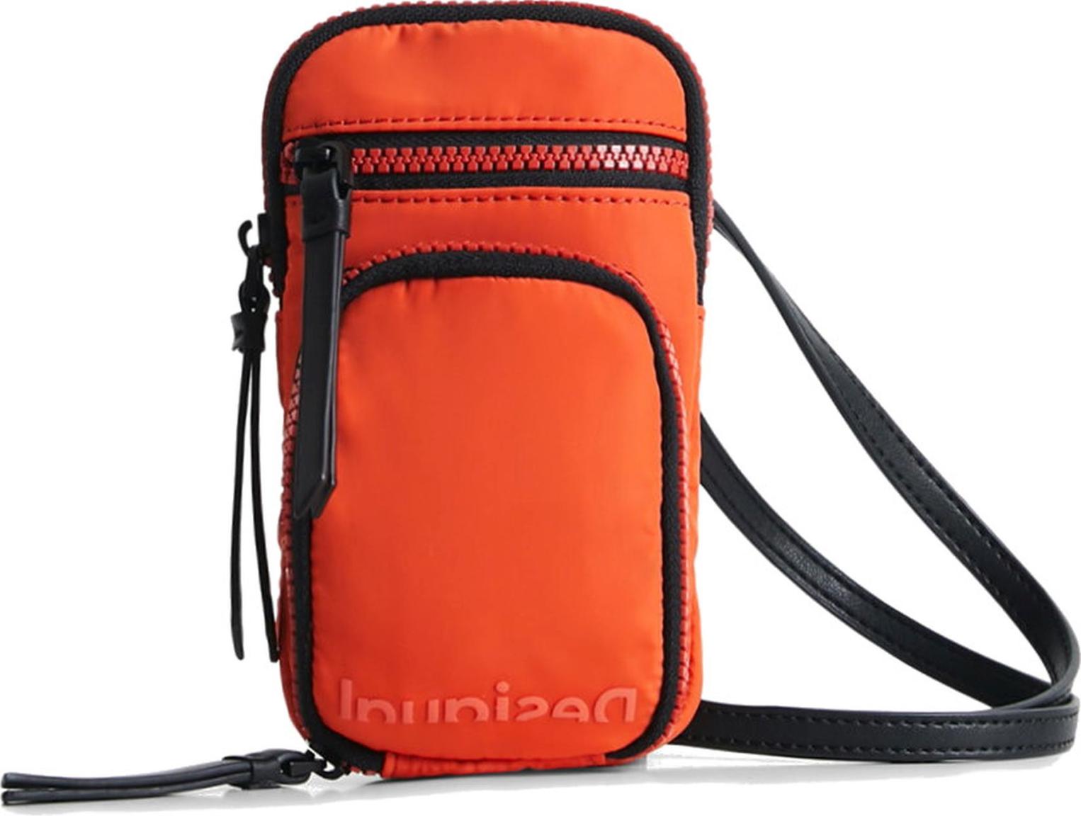 sportliche Crossbodybag Desigual Logout Dafne Orange mit Etui