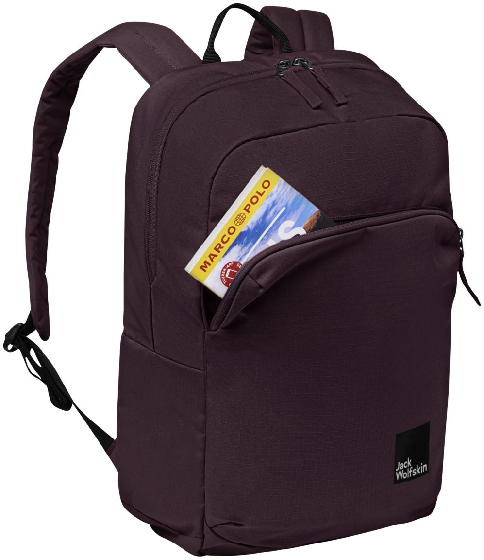 sportlicher Damenrucksack Terraview JACK WOLFSKIN Amaranth Weinrot