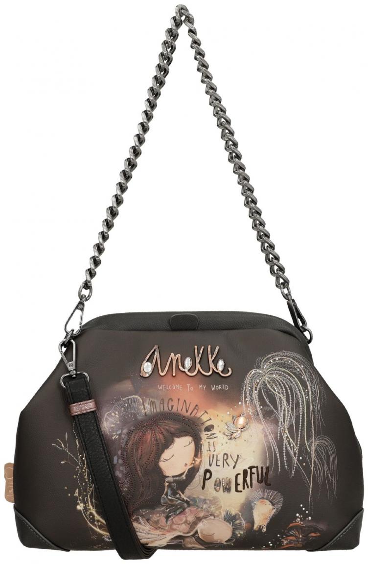 trendige Crossovertasche Anekke Kettenriemen Print Dreamverse