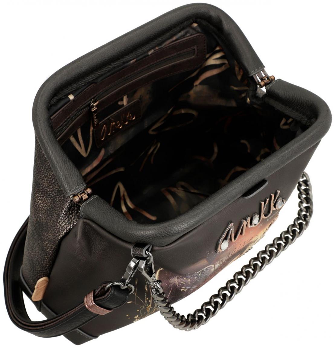 trendige Crossovertasche Anekke Kettenriemen Print Dreamverse