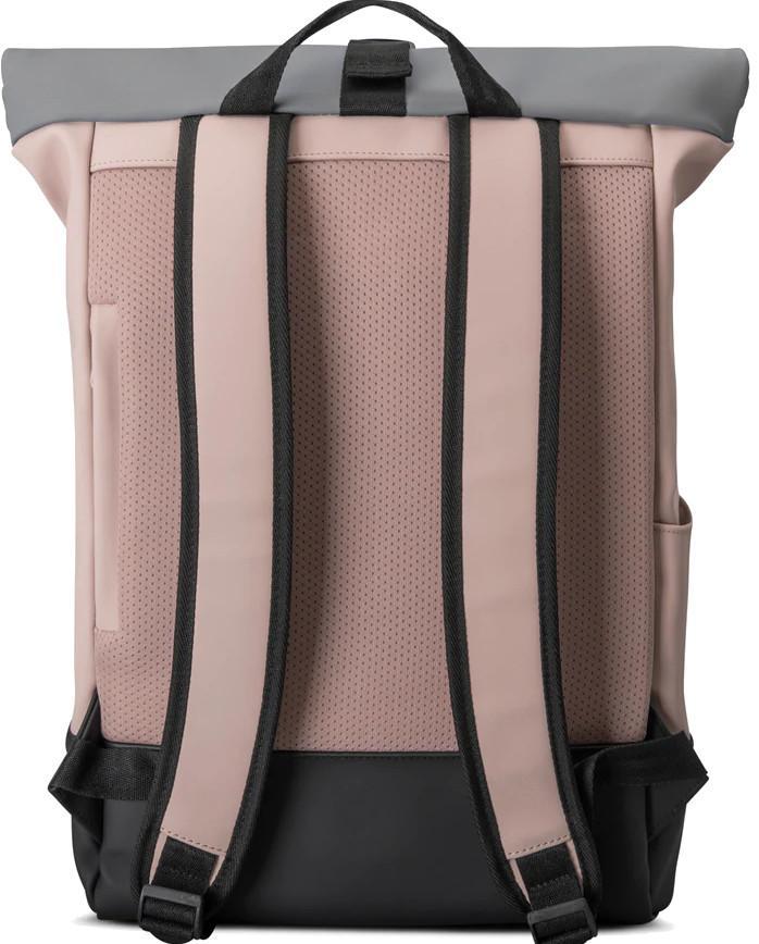 trendiger Tagesrucksack Harvey Johnny Urban Sleek Serie wasserabweisend gummiert Rose Grey