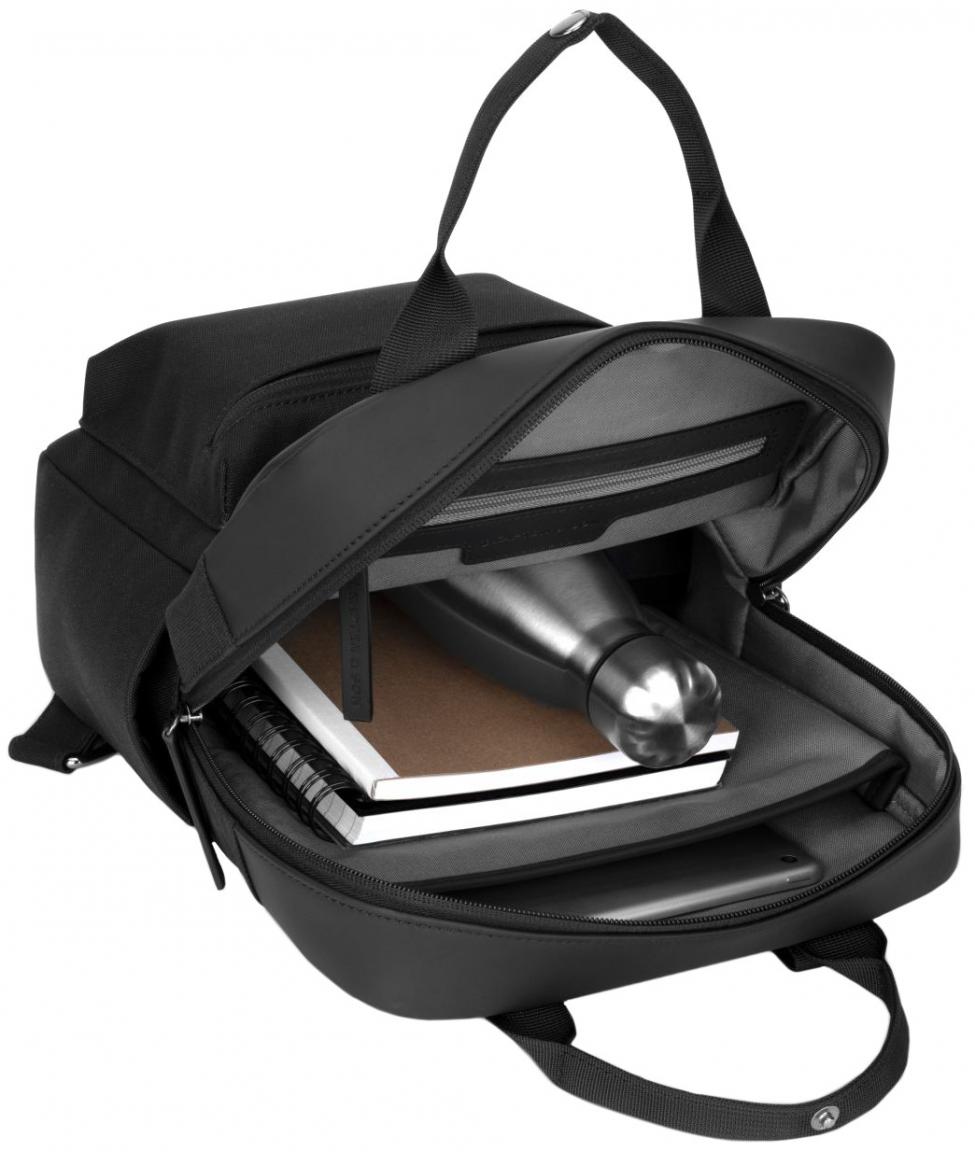 unisex Freizeitrucksack Kapten & Son schwarz Bergen Small recycelt