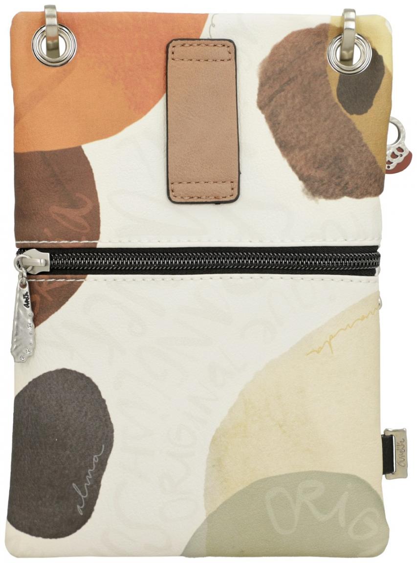 variable Crossovertasche Lochmuster Alma Lunares Anekke weiß bunt