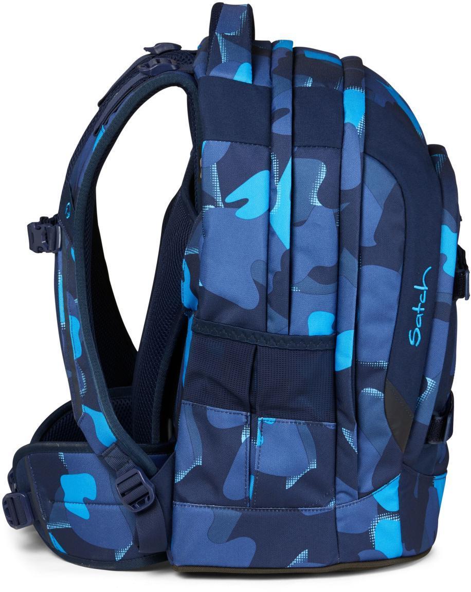 verstellbare Schultasche blau Ready to Swap Satch Pack Troublemaker