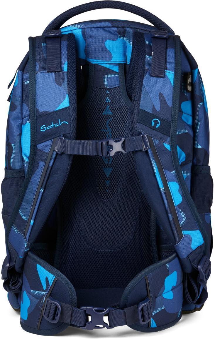 verstellbare Schultasche blau Ready to Swap Satch Pack Troublemaker