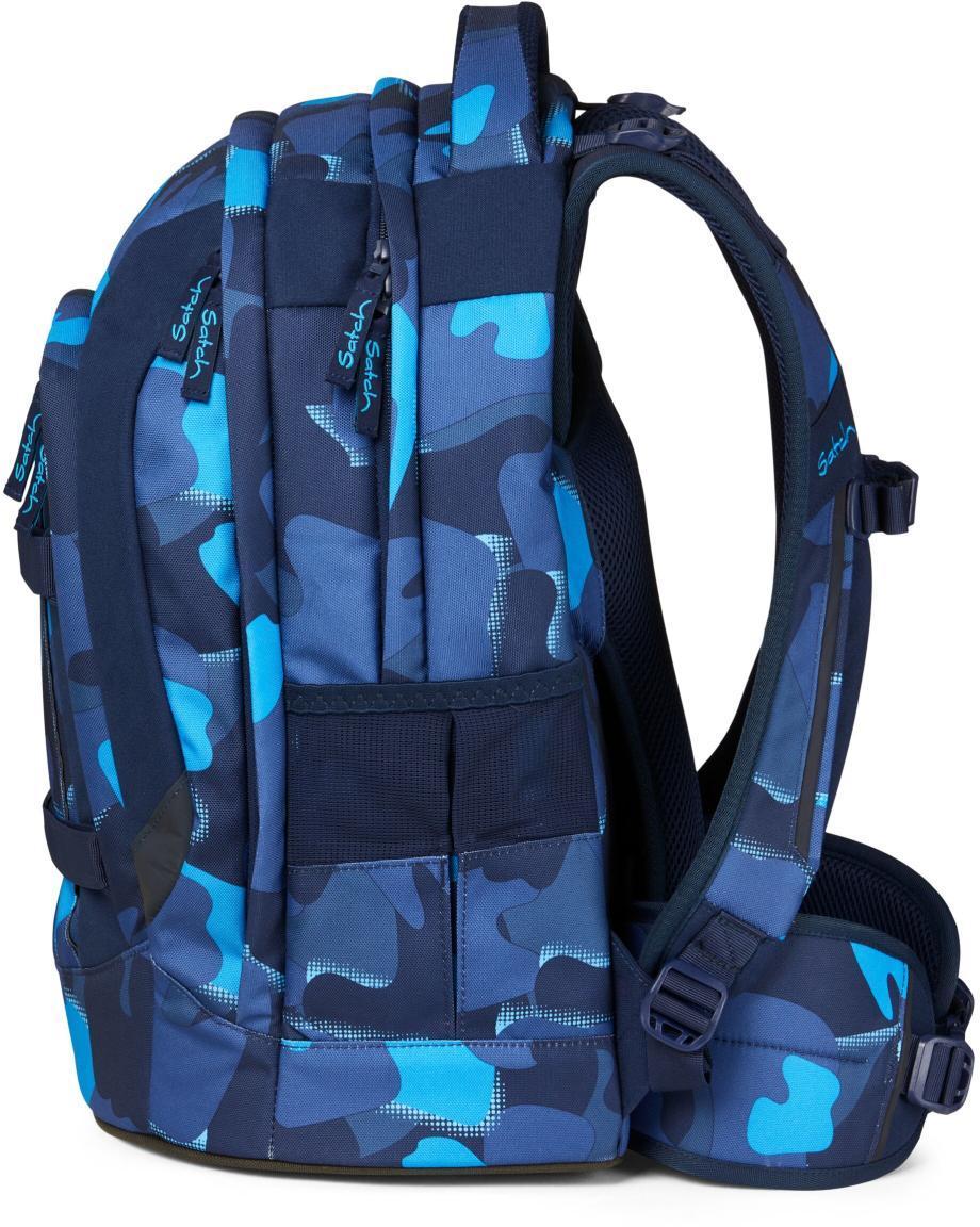 verstellbare Schultasche blau Ready to Swap Satch Pack Troublemaker