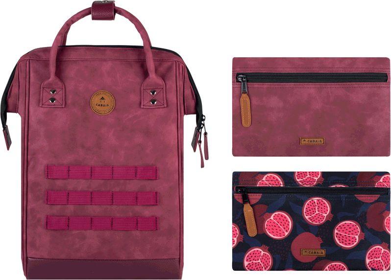 weinroter Outdoorrucksack Cabaia Adventurer Medium Delhi