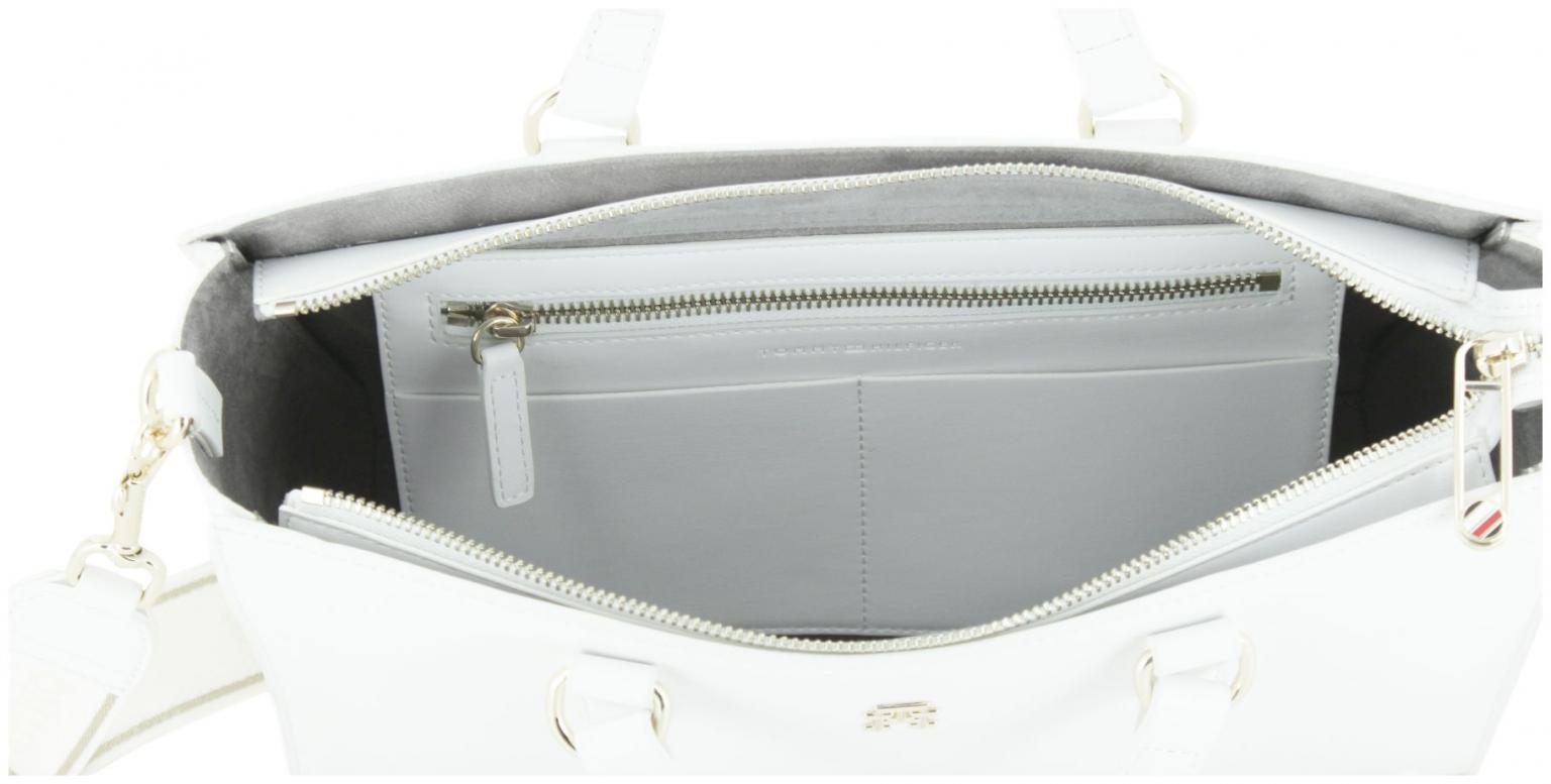 weiße Henkeltasche Tommy Hilfiger Joy Ecru