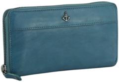 2.WAHL - Harbour 2nd Atlantica Wallet Portemonnaie Leder Azur - Petrol