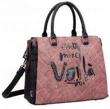 Anekke Kurzgrifftasche Mademoiselle Parisian Altrosa abgesteppt