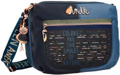 Anekke Nylon Beuteltasche Amazonia Nature Pachamama Blau