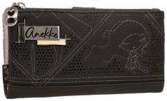 Anekke Orchestra Iron Brieftasche Strasssteine - Schwarz