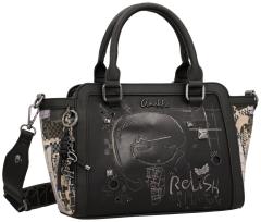 Anekke Orchestra Iron Kurzgrifftasche Stickerei - Schwarz