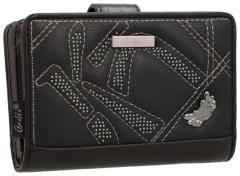 Anekke Orchestra Iron Wallet Ziernieten - Schwarz
