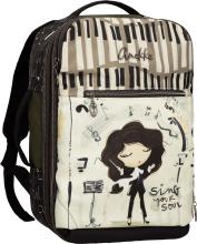 Anekke Orchestra Reiserucksack Portrait - Beige