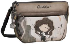 Anekke Orchestra Umhängetasche Portrait - Beige