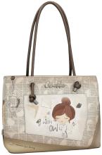Anekke Shoppertasche beige Print Sophia