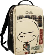 Anekke Travel Iron Reiserucksack Portrait - Beige