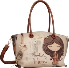 Anekke Tulip Henkeltasche Portrait - Bunt
