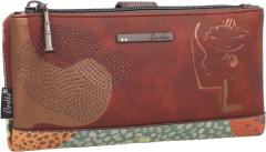 Anekke Tulip Odyssey Brieftasche Nieten - Bordeaux